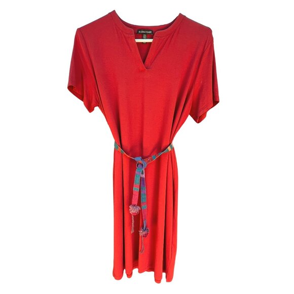 Eileen Fisher T-Shirt Dress Super Comfy Sz M 💕Host Pick💕 - Picture 3 of 7